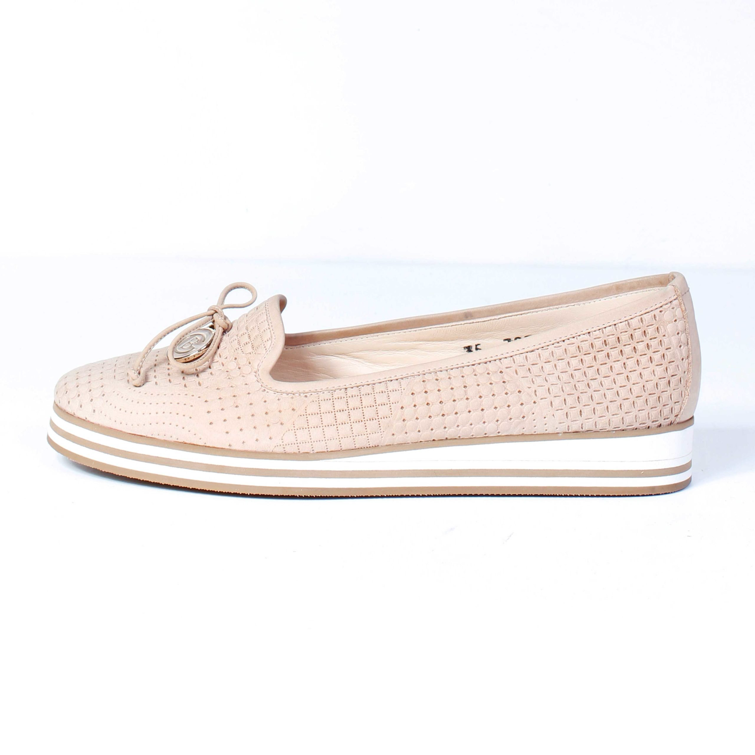 Мокасины Baldinini Sca d.Buck canapa beige 35,5 купить,NaN