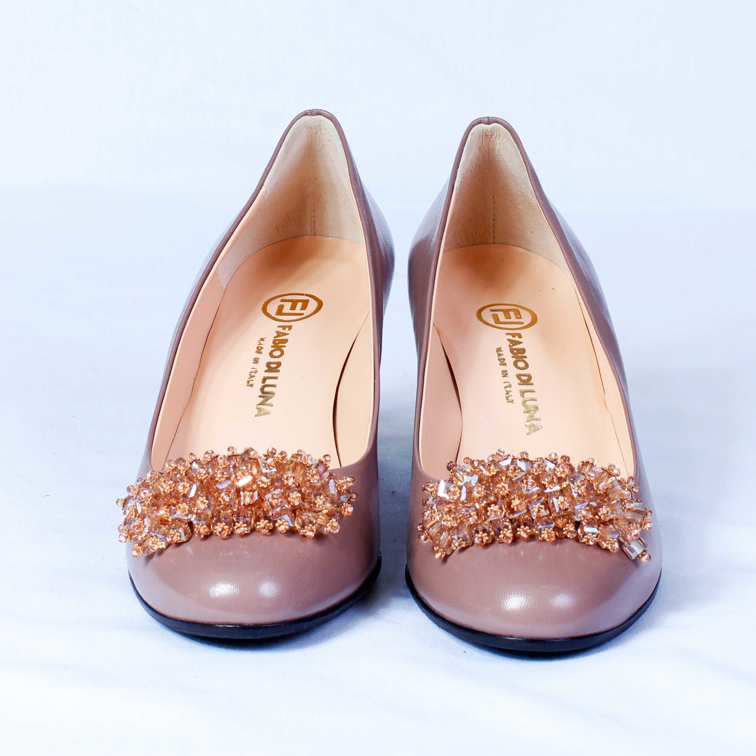 Туфли Fabio Di Luna Alaska Tortora Tacco 60 TC brown 39 купить,0