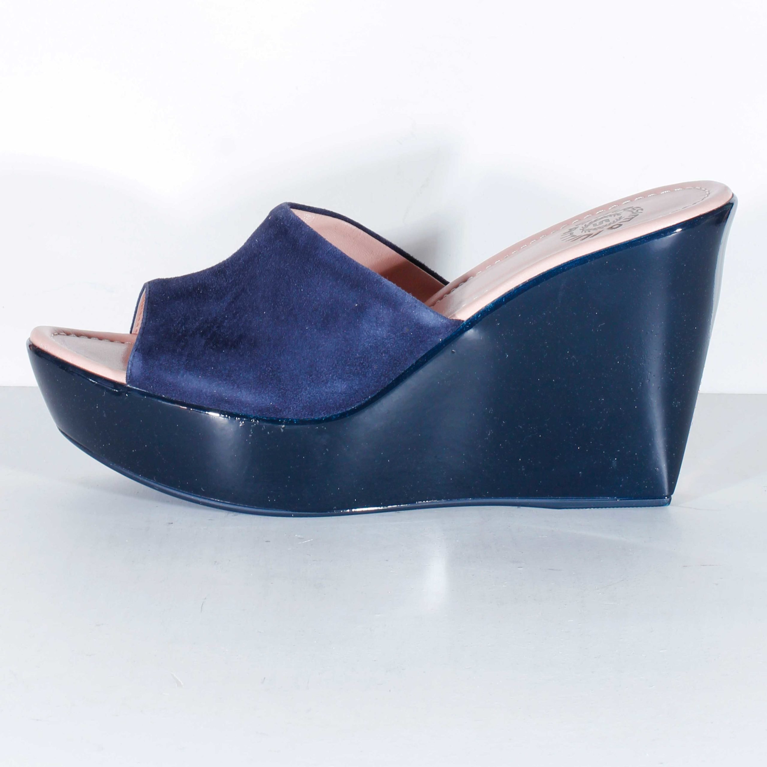 Босоножки Massimo Santini Suede navy 40 купить,NaN