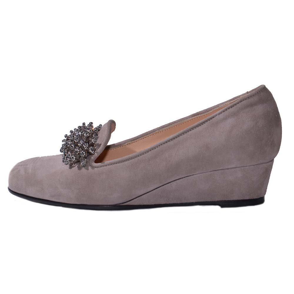 Туфли Fabio Di Luna 6600 Scarpe Camocio Taupe brown 36