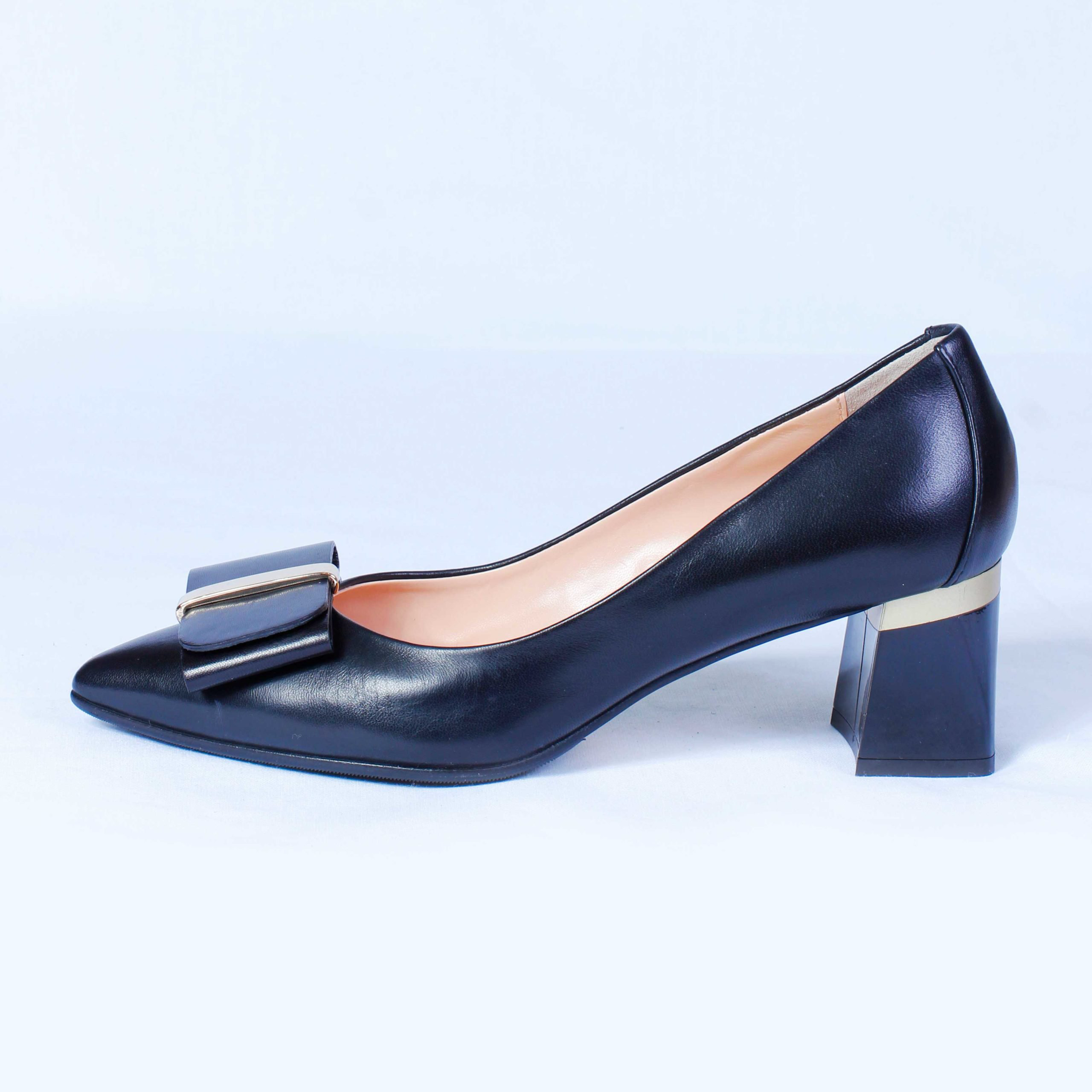 Туфли Fabio Di Luna Guantino Nero Tacco 52 black 37,5 купить,120750