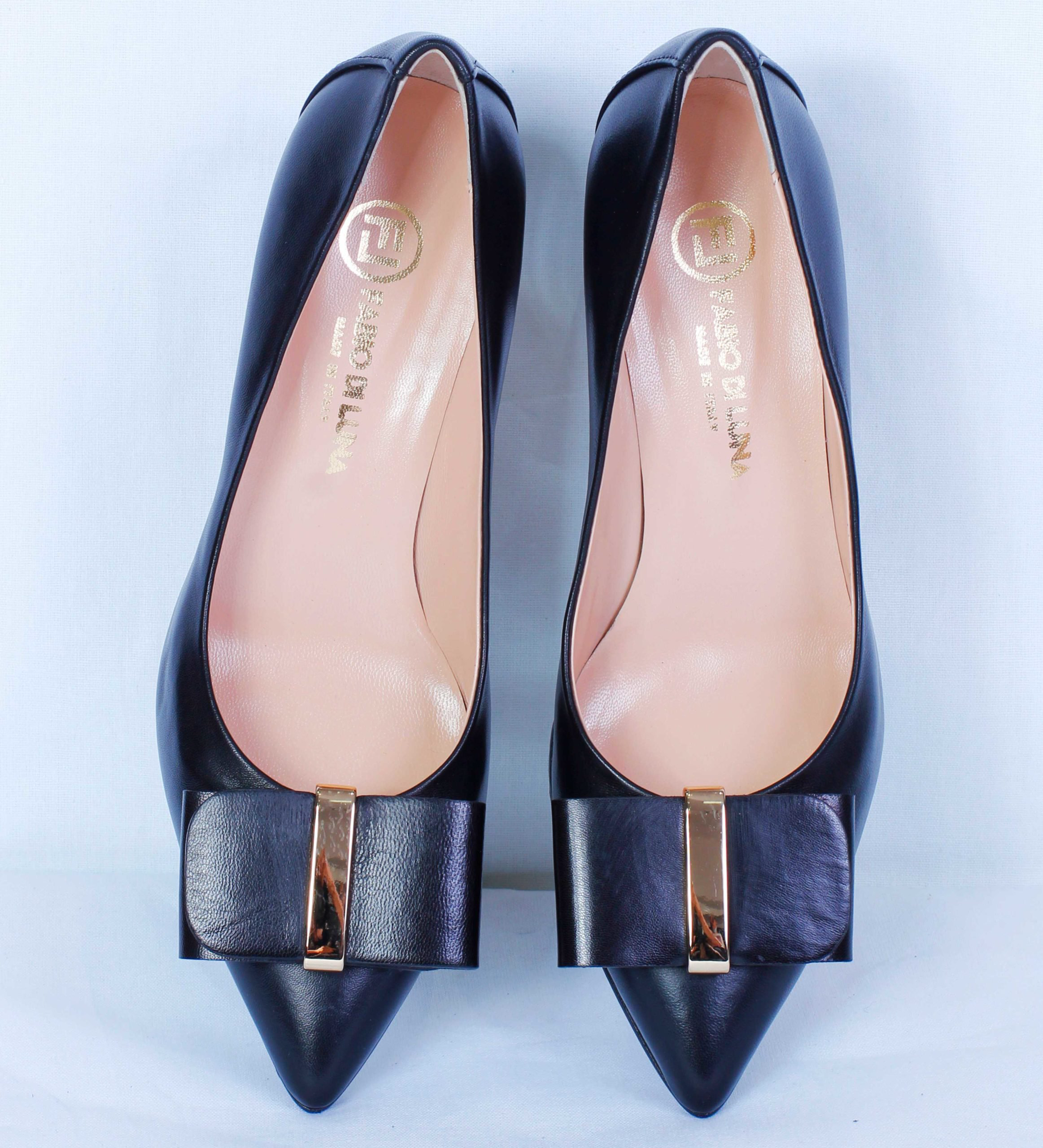 Туфли Fabio Di Luna Guantino Nero Tacco 52 black 37,5 купить,120750