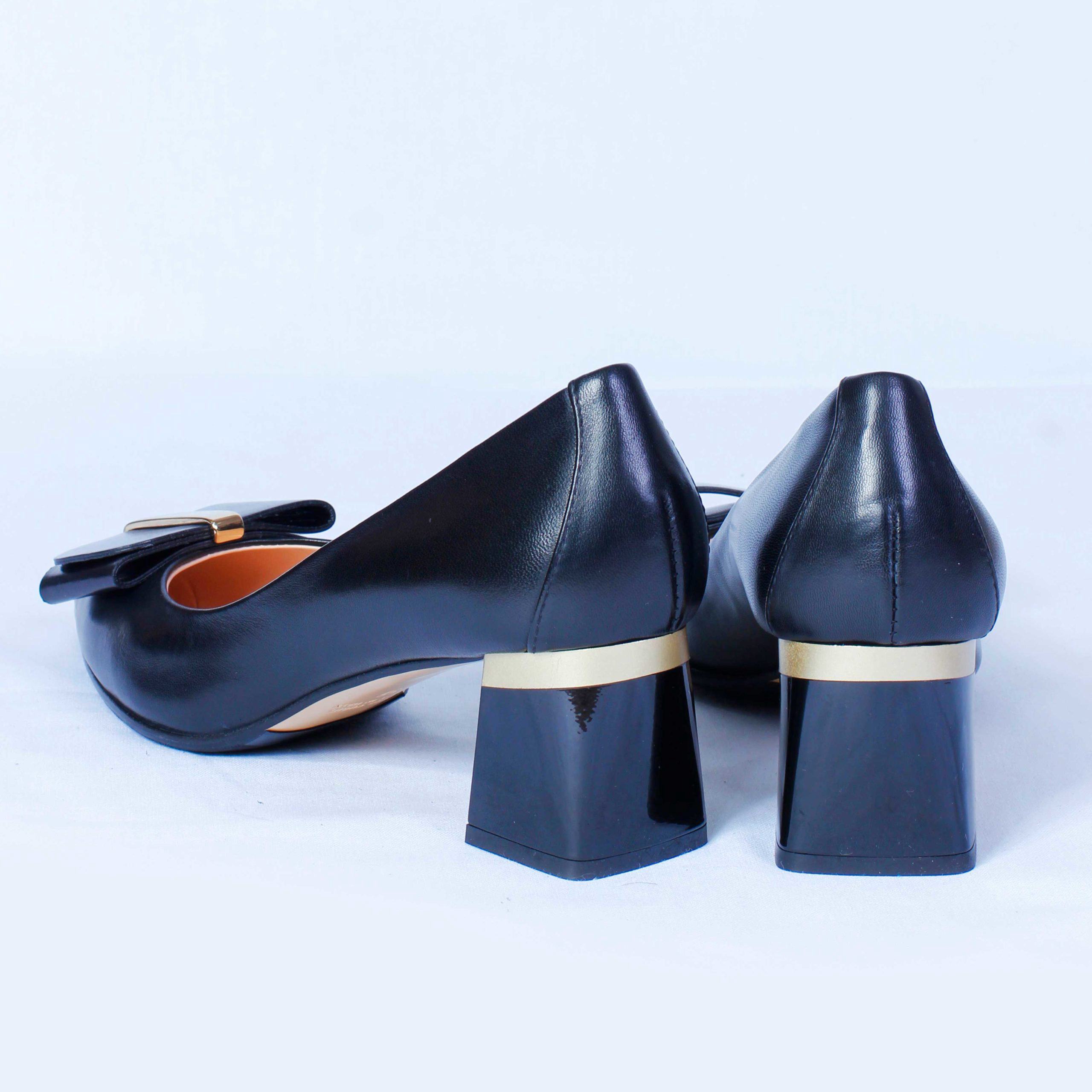 Туфли Fabio Di Luna Guantino Nero Tacco 52 black 37,5 купить,120750