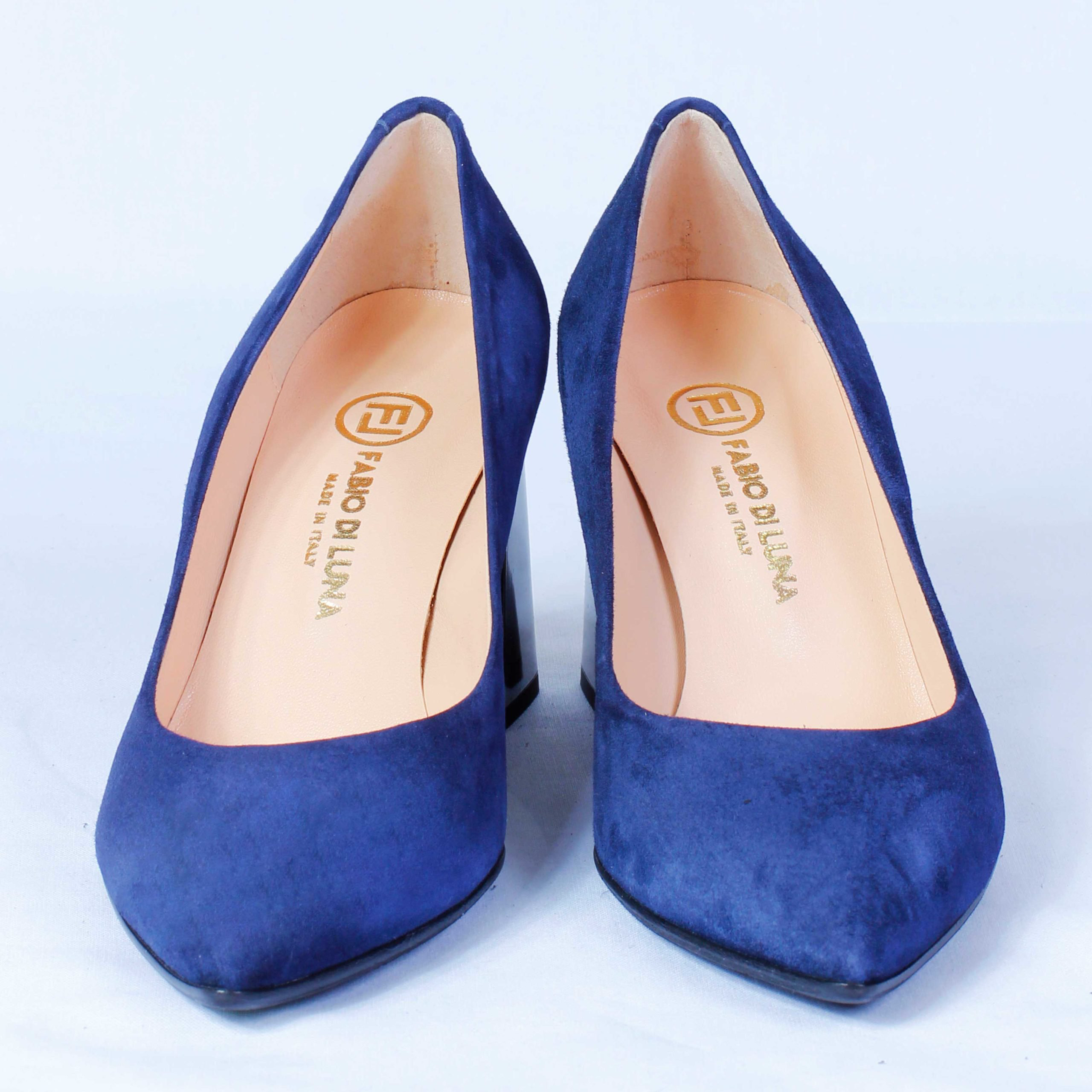 Туфли Fabio Di Luna Camoscio marine 70 Tac blue 38,5 купить,110400