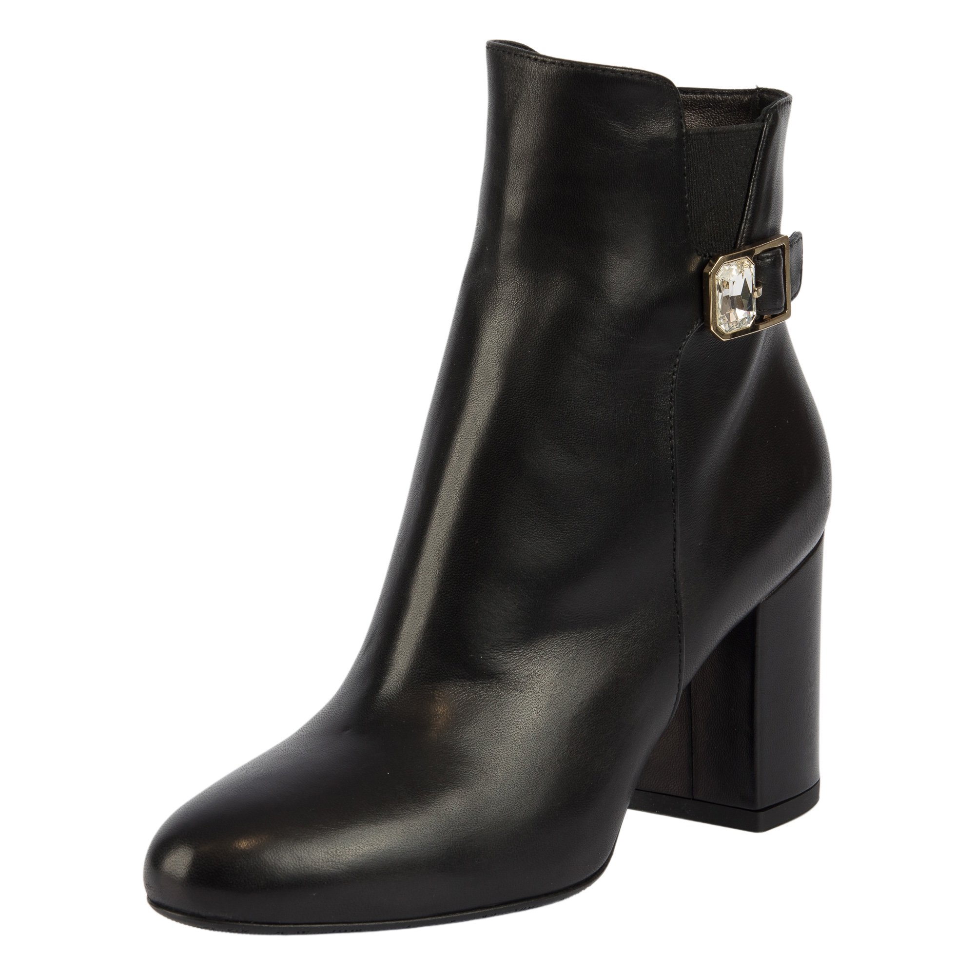 Полусапоги Giovanni Fabiani Tronchetto Nappa nero Elastico nero black 37,5