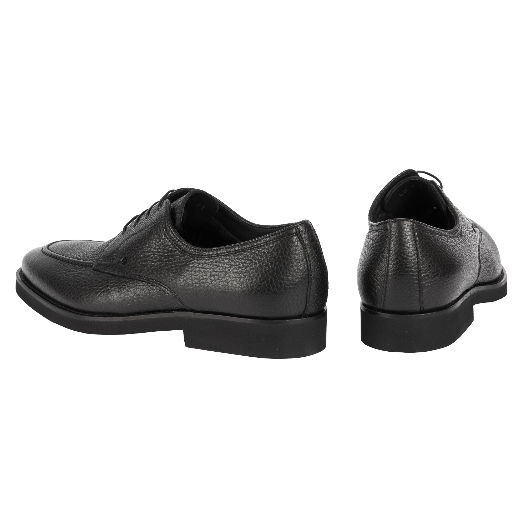 Туфли Lucaguerrini Cervo nero black 44 купить,NaN