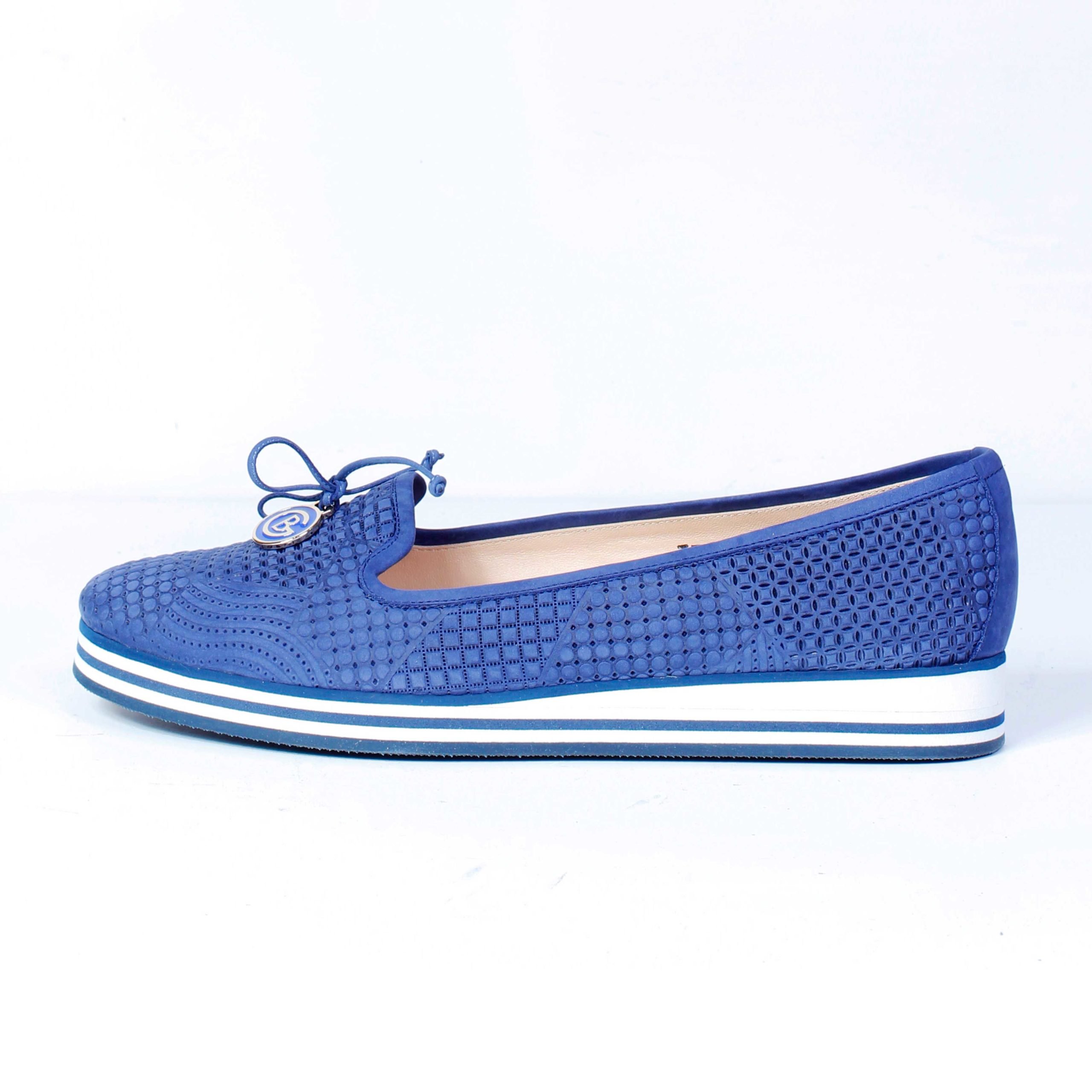 Мокасины Baldinini Sca d.Buck canapa blue 39 купить,NaN