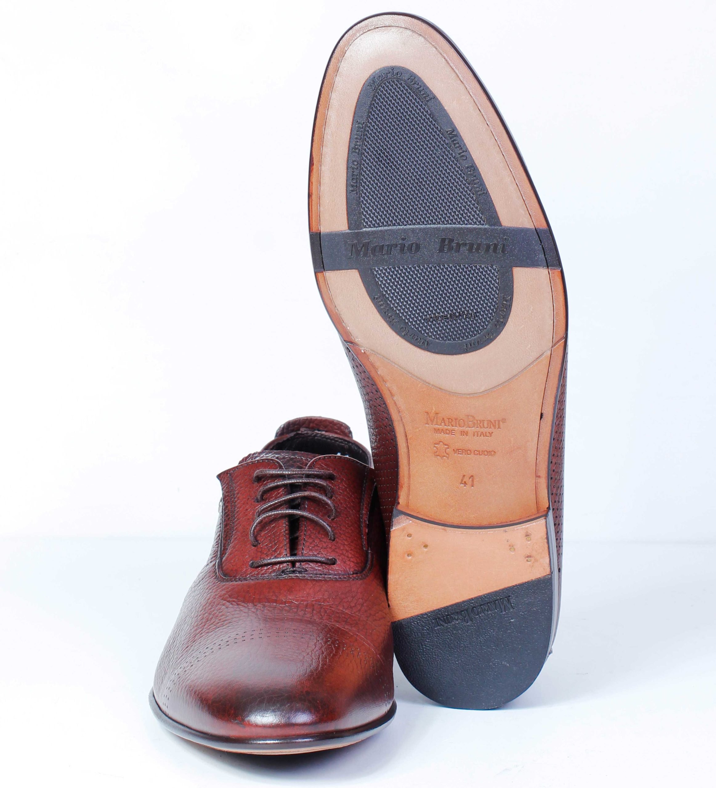 Туфли Mario Bruni Disco forato brown 42 купить,0