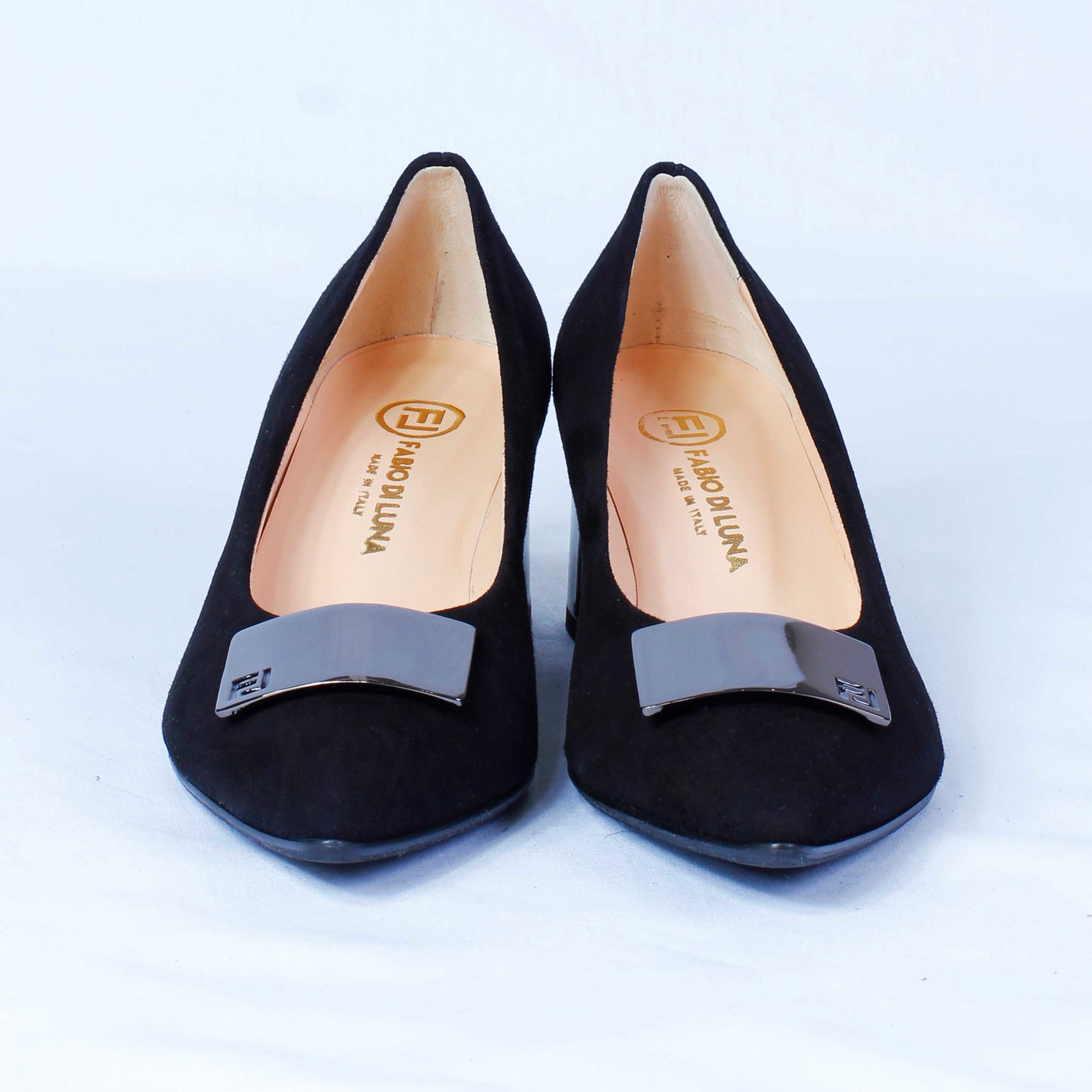 Туфли Fabio Di Luna Camoscio Nero 50 Tac black 38 купить,120750