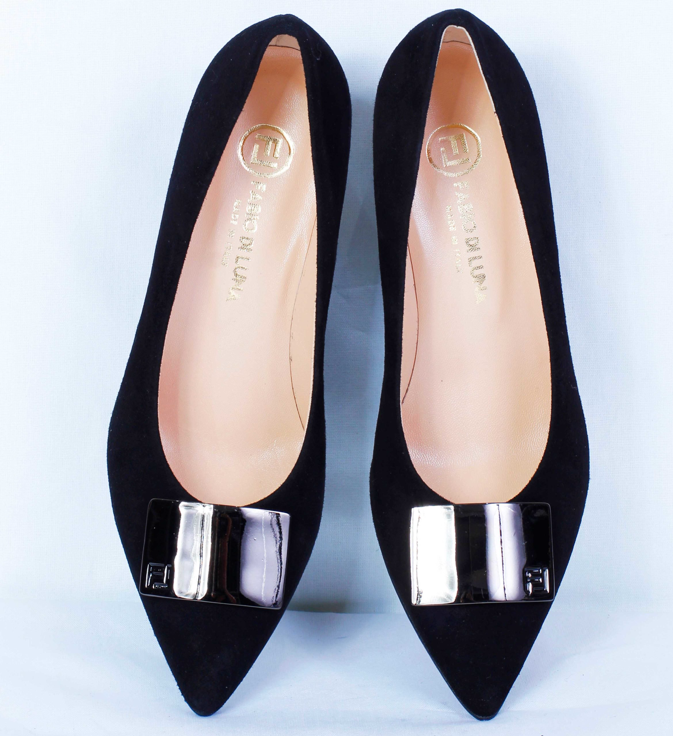 Туфли Fabio Di Luna Camoscio Nero 50 Tac black 38 купить,120750