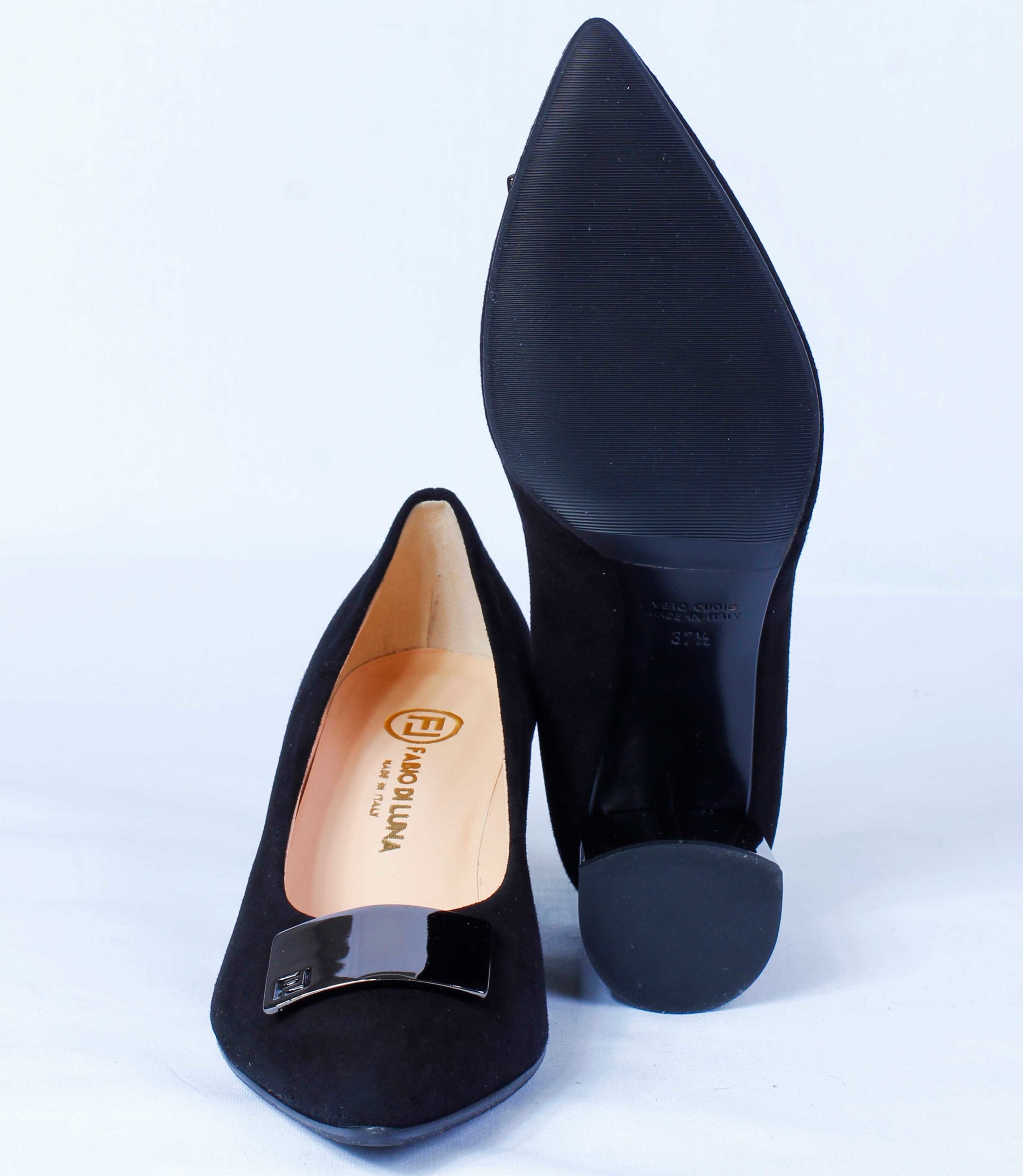 Туфли Fabio Di Luna Camoscio Nero 50 Tac black 38