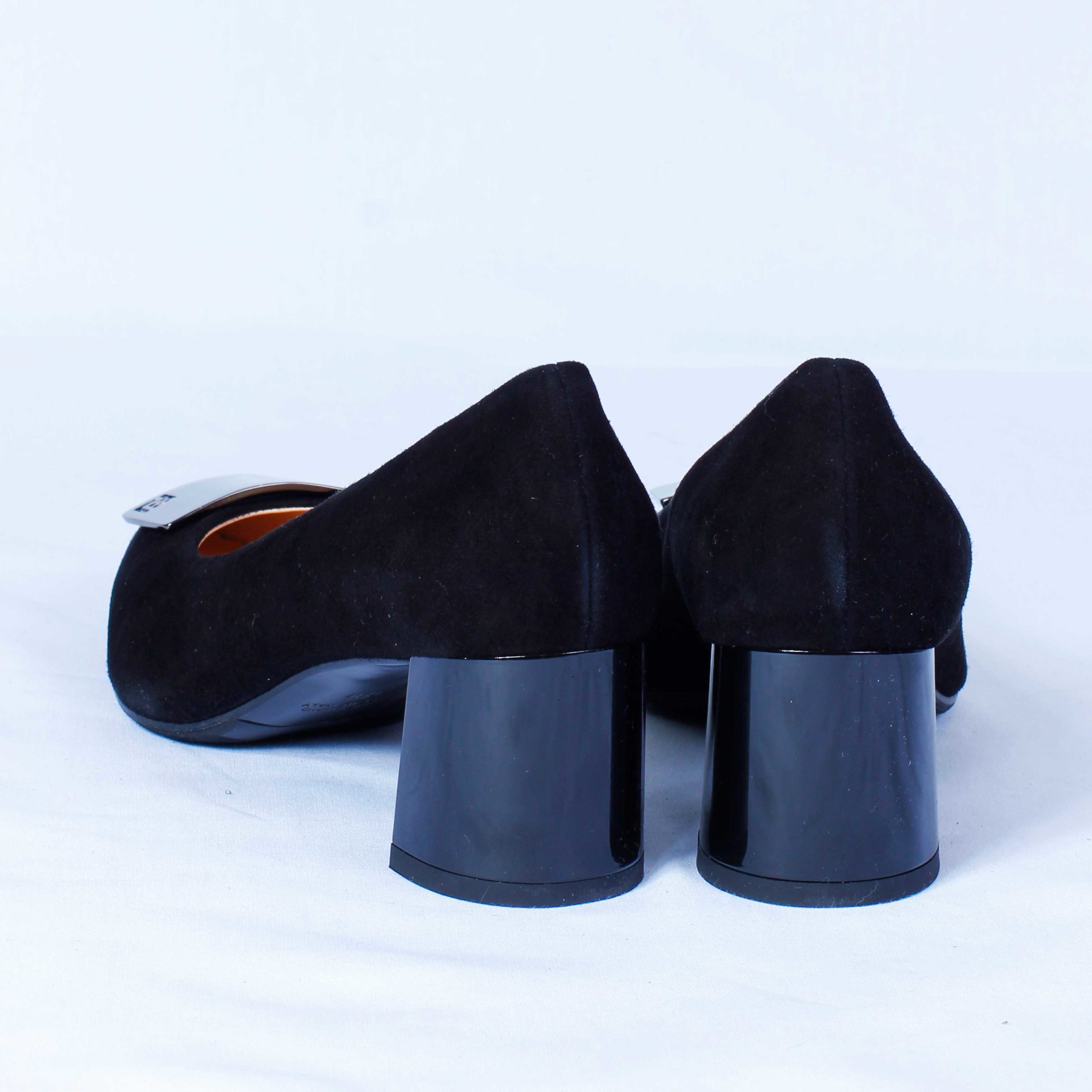 Туфли Fabio Di Luna Camoscio Nero 50 Tac black 38