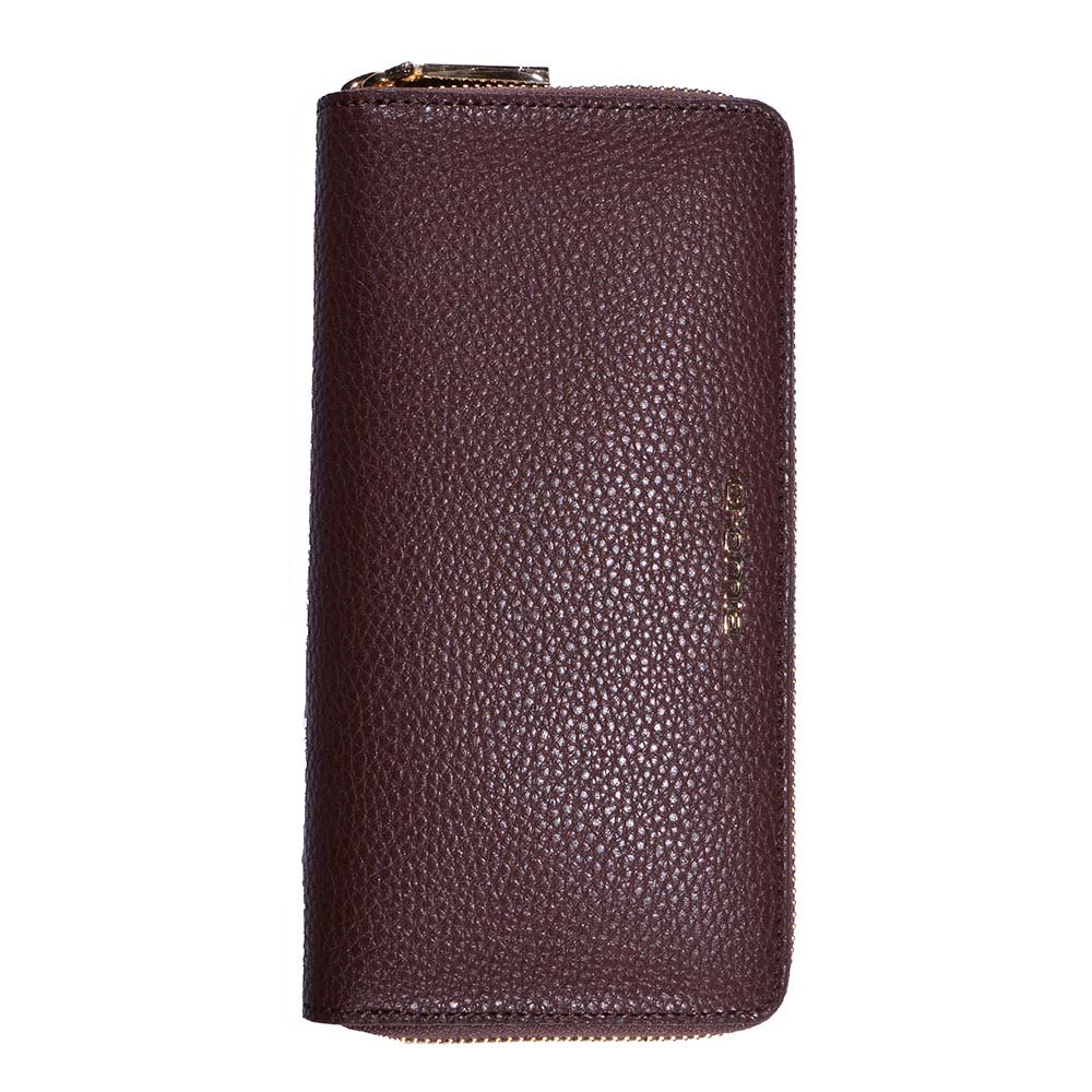 Портмоне Cromia Wallets mina cioccolato коричневое купить,NaN
