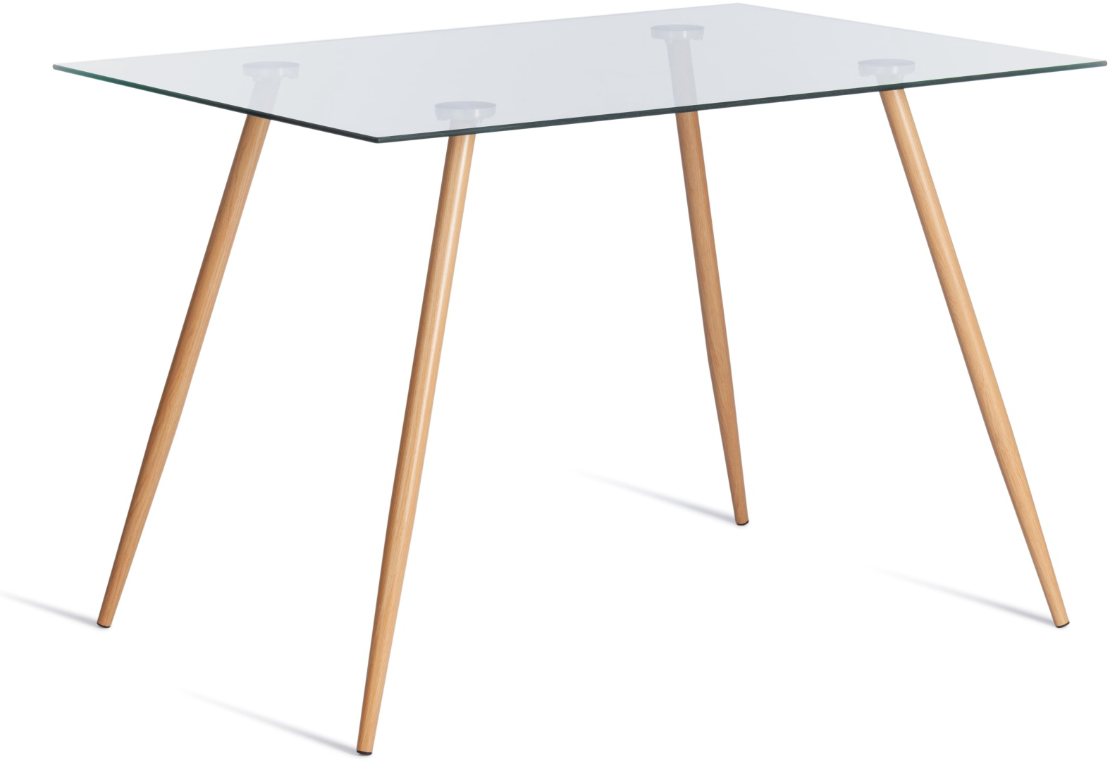 Стол Tetchair Sophia 139724543 110х80x75см прозрачный купить,NaN
