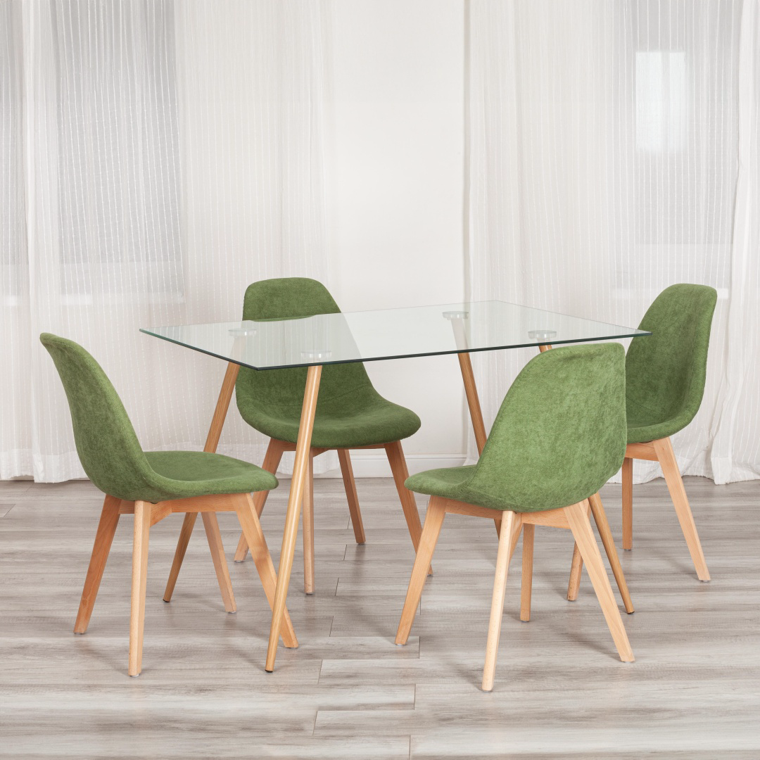 Стол Tetchair Sophia 139724543 110х80x75см прозрачный купить,NaN