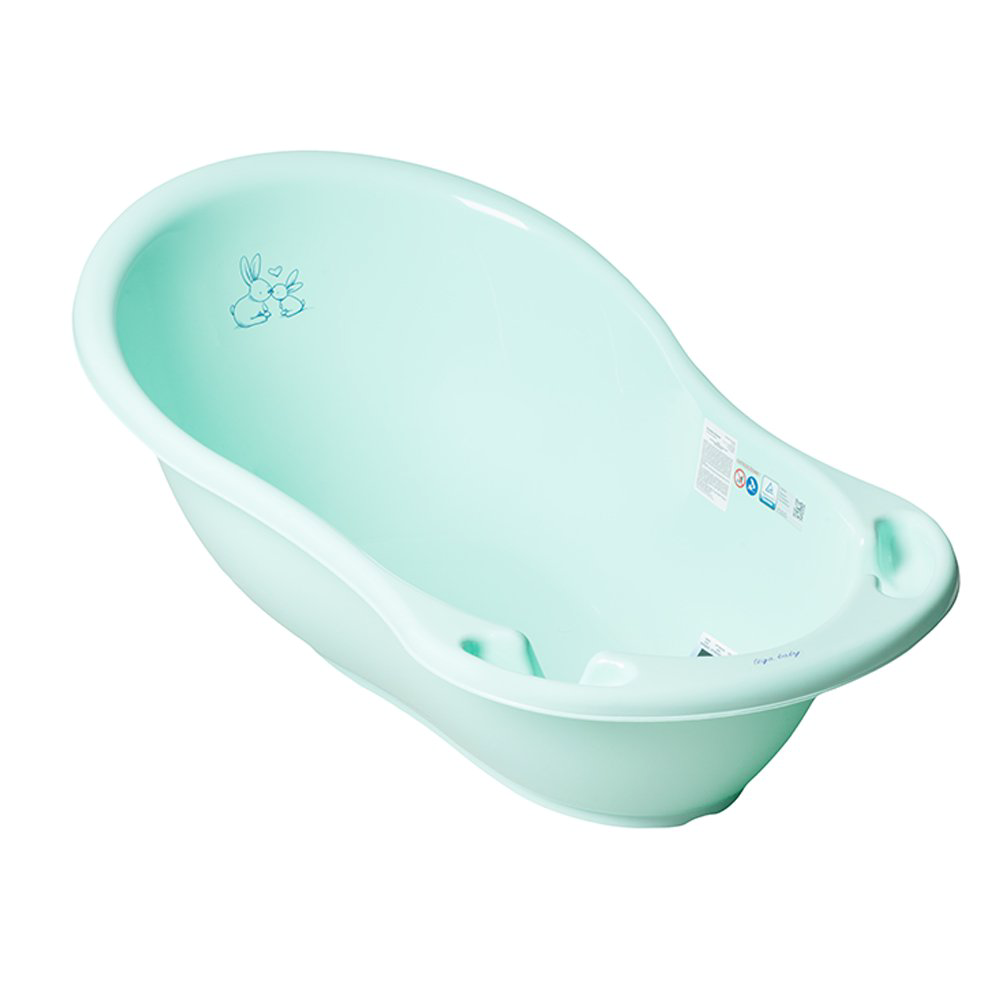 Ванна детская Tega Baby Кролики 86см мятная купить,NaN