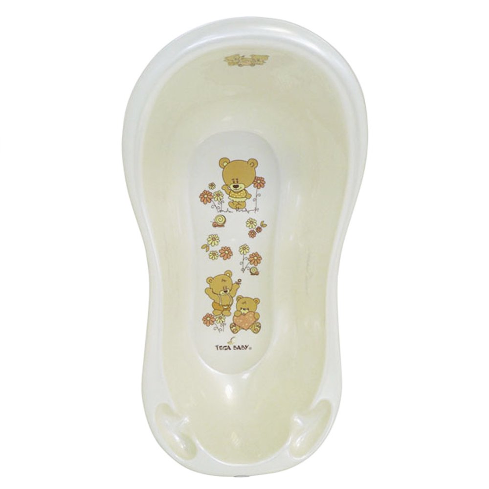 Ванна детская Tega Baby Мишки 102см белый жемчуг купить,NaN