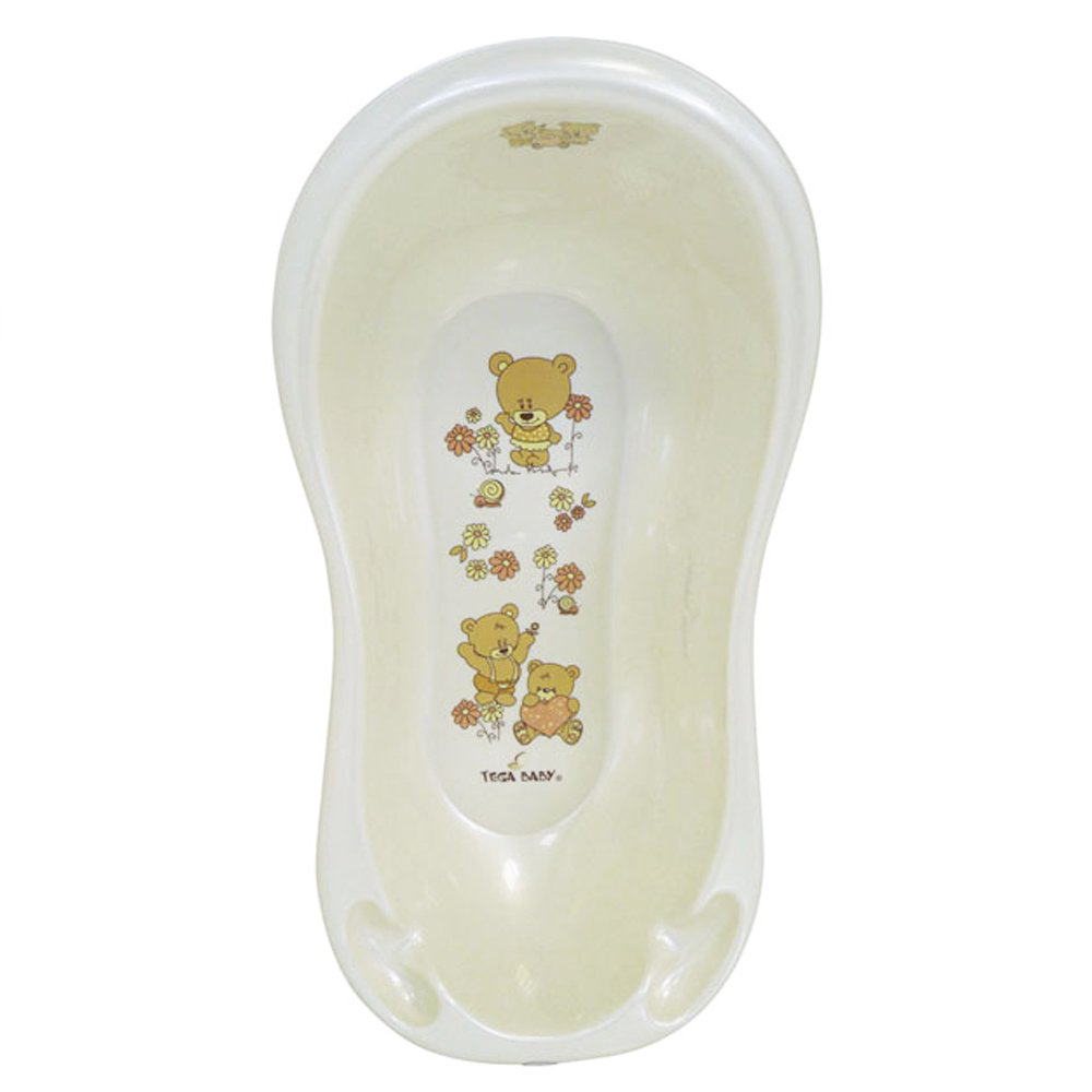 Ванна детская Tega Baby Мишки 102см белый жемчуг купить,NaN