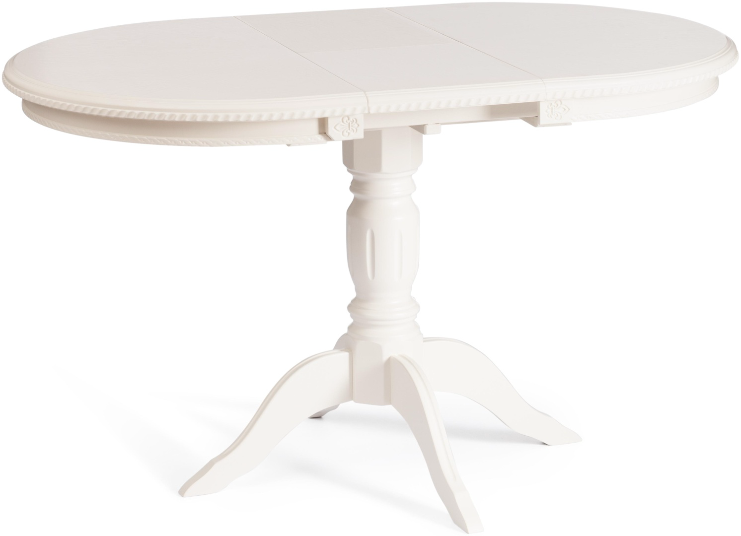 Стол раздвижной Tetchair Stefano 139693473 130х80x77см слоновая кость купить,NaN