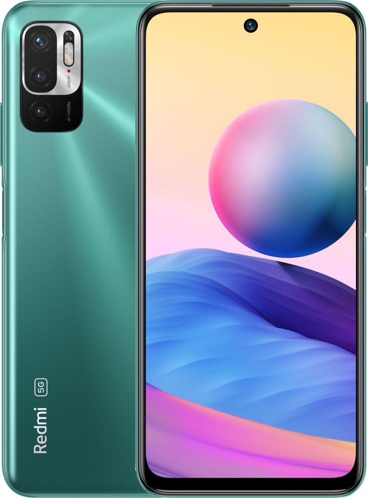 Смартфон Xiaomi Redmi Note 10 5G 4/128GB Aurora Green купить,NaN