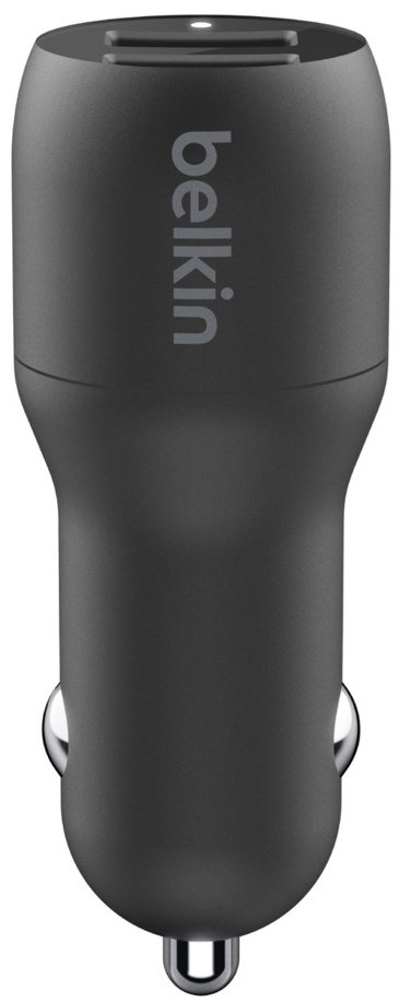 Зарядное автомобильное устройство Belkin Car Charger 24W Dual CCE001BT1MBK 1m черное - ForteMarket Зарядное автомобильное устройство Belkin Car Charger 24W Dual CCE001BT1MBK 1m черное купить,0