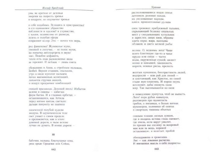 Поэзия Бродский И. А. Малое собрание сочинений купить,NaN