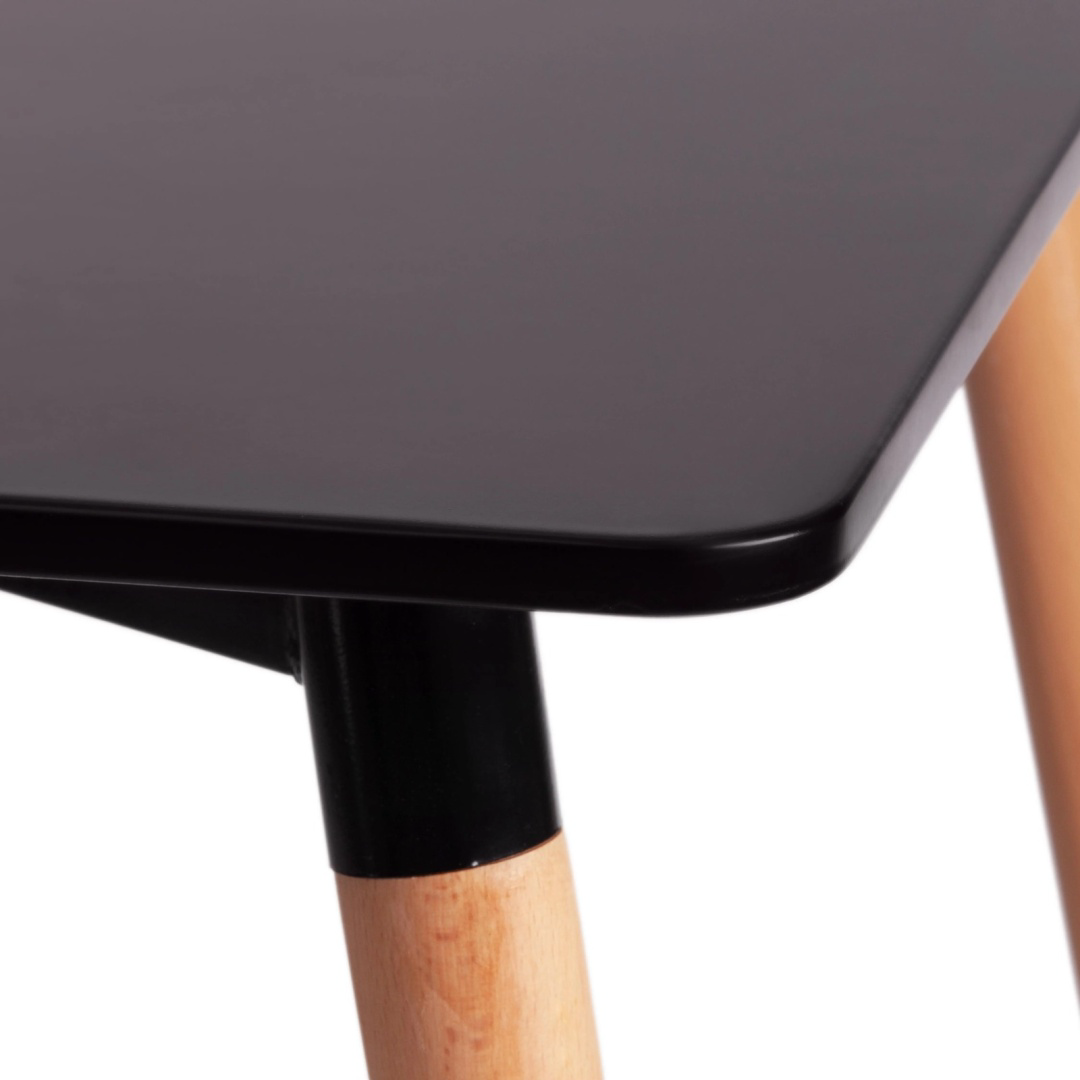 Стол обеденный Tetchair 15174 116233158 80х80x75см  черный купить,NaN