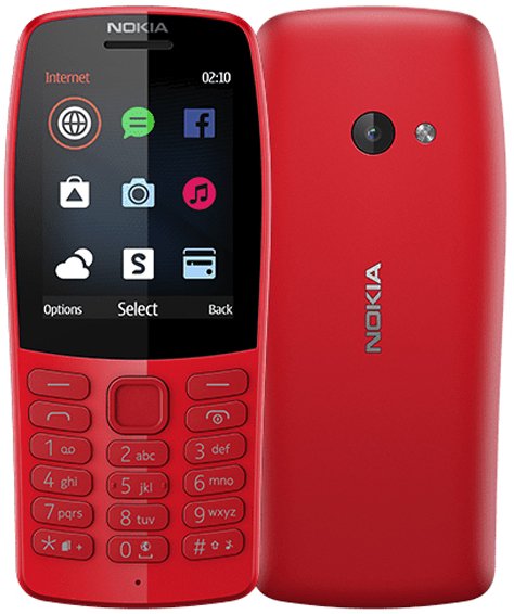Мобильный телефон Nokia 210 DS Red