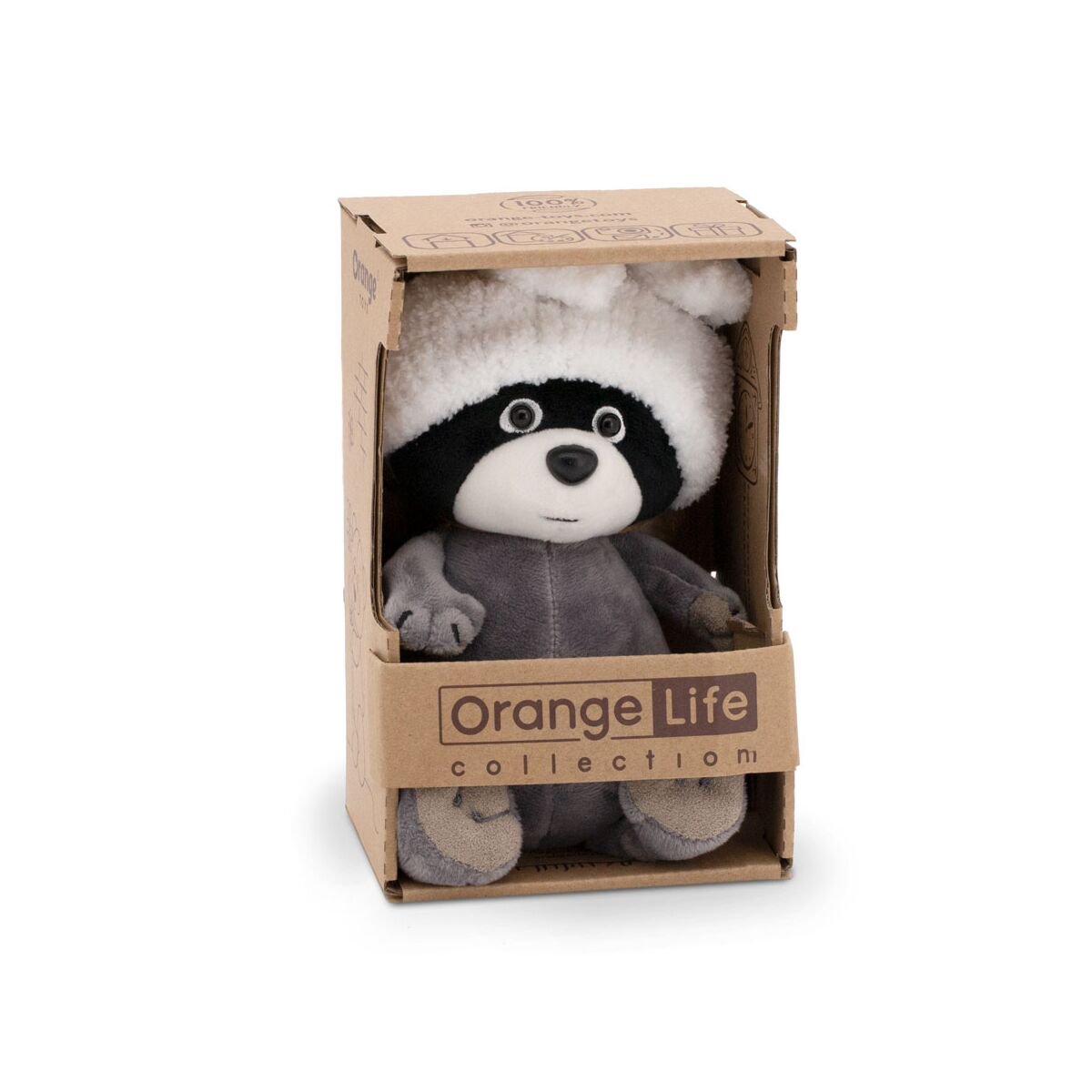 Мягкая игрушка Orange Life Енотик Дэнни Заяц 15см купить,NaN