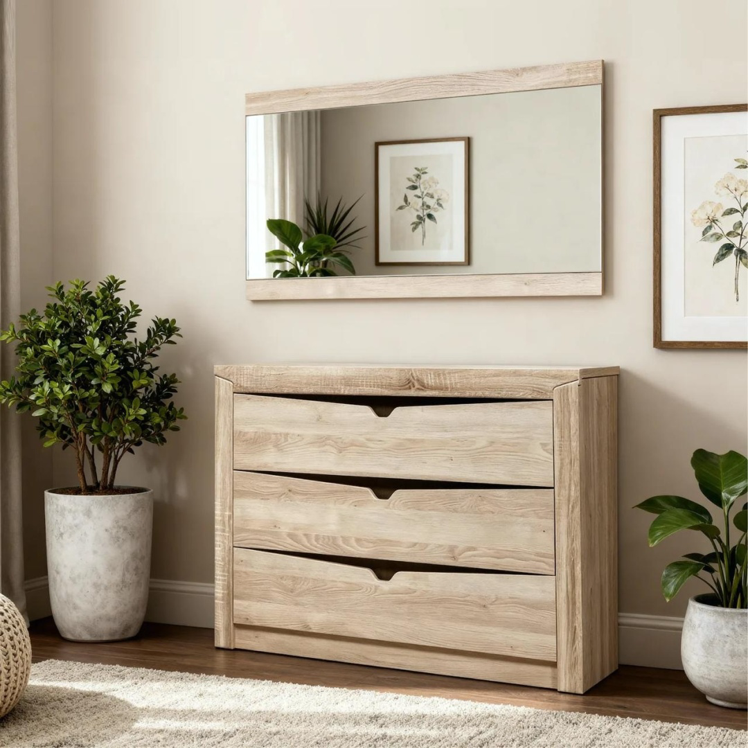 Комод СлонимМебель Гарда 105488857 107x44x82см бежевый купить,NaN