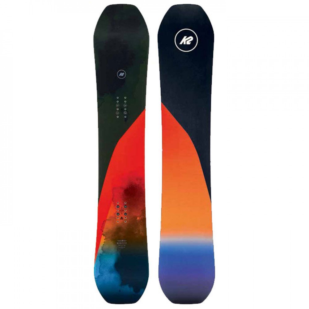 Сноуборд K2 Manifest  2020 159 черно-оранжевый