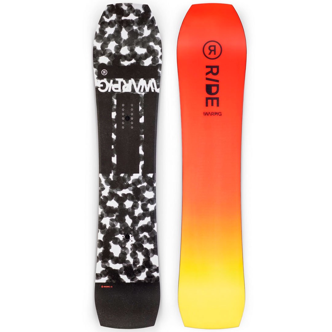 Сноуборд мужской Ride Warpig 2020 151 черно-оранжевый