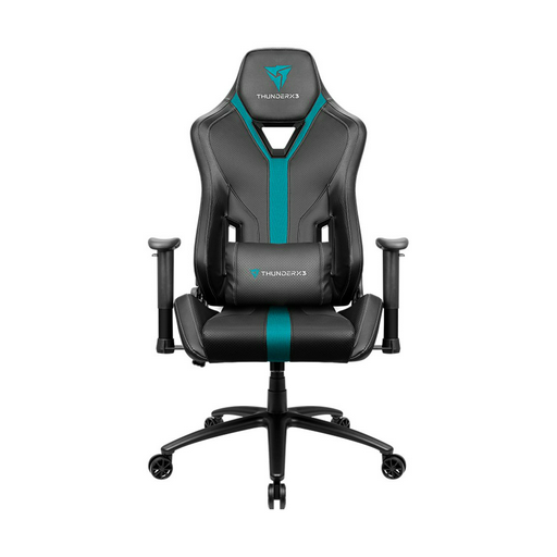 Игровое кресло ThunderX3 YC3 BC черно-голубое