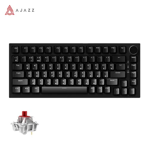Клавиатура Ajazz AK820 черная купить,0