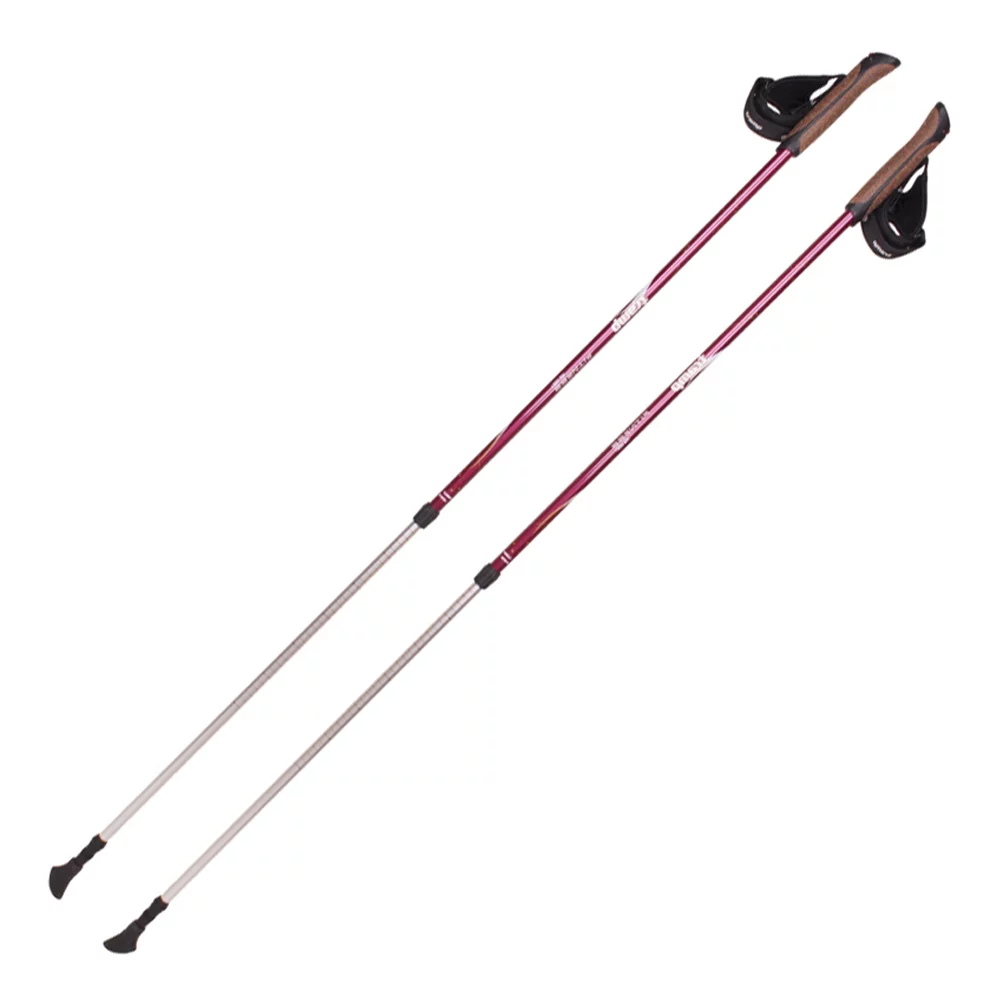 Палки для скандинавской ходьбы Tramp Fitness TRR-011 красные купить,NaN