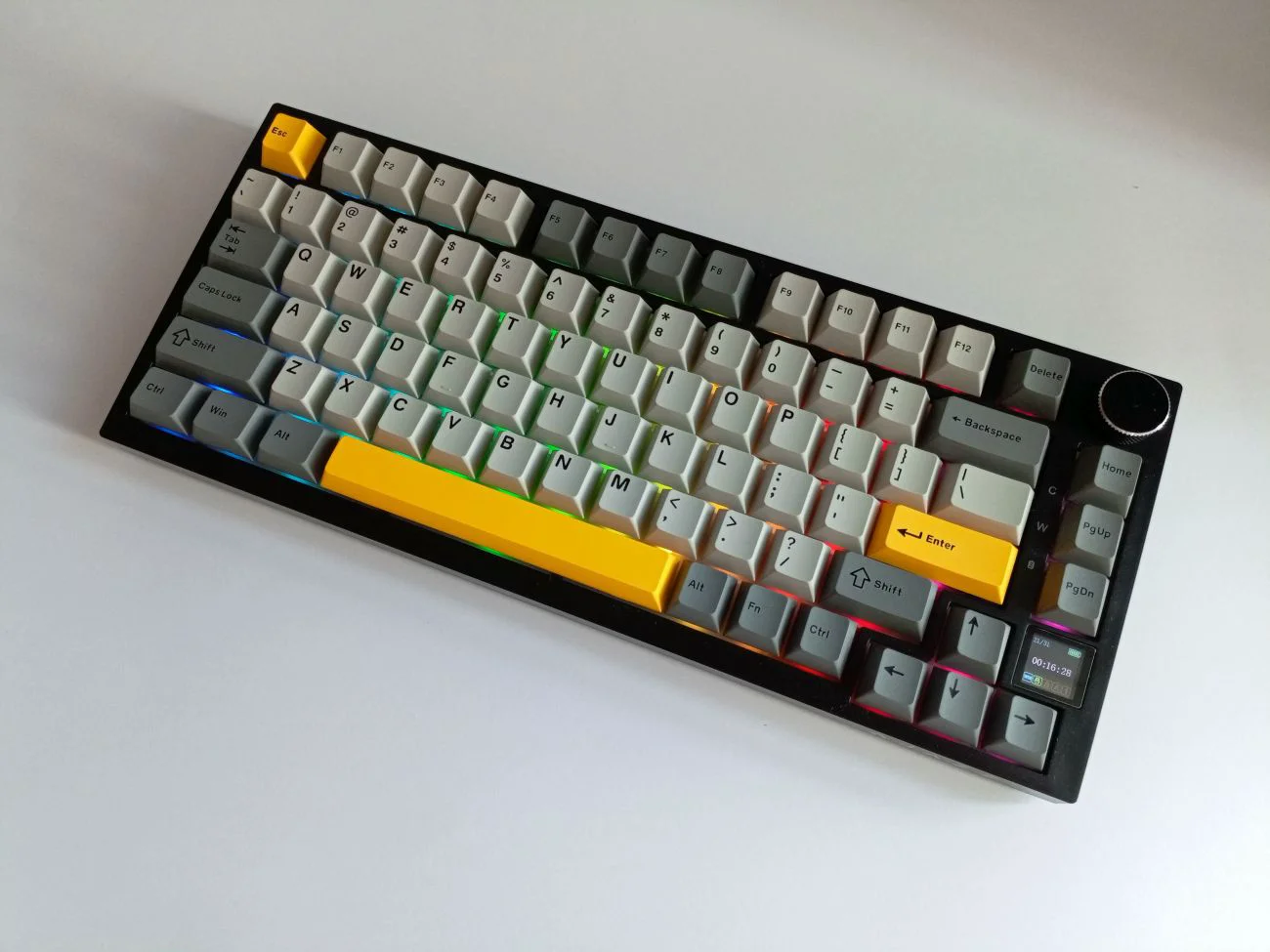 Клавиатура Ajazz AK820 Pro серая - ForteMarket Клавиатура Ajazz AK820 Pro серая купить,0
