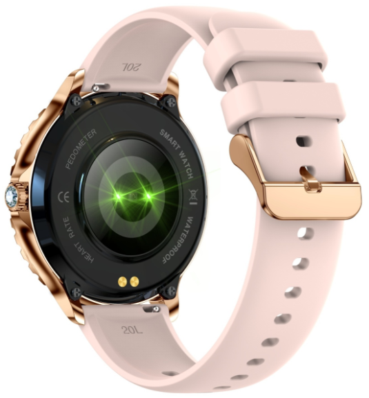 Смарт-часы SNEL Watch Nova 35 мм золотистый-бежевый-розовый