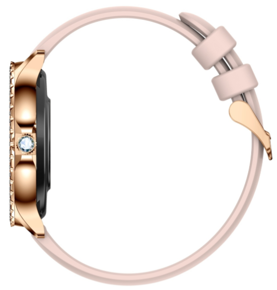 Смарт-часы SNEL Watch Nova 35 мм золотистый-бежевый-розовый купить,NaN