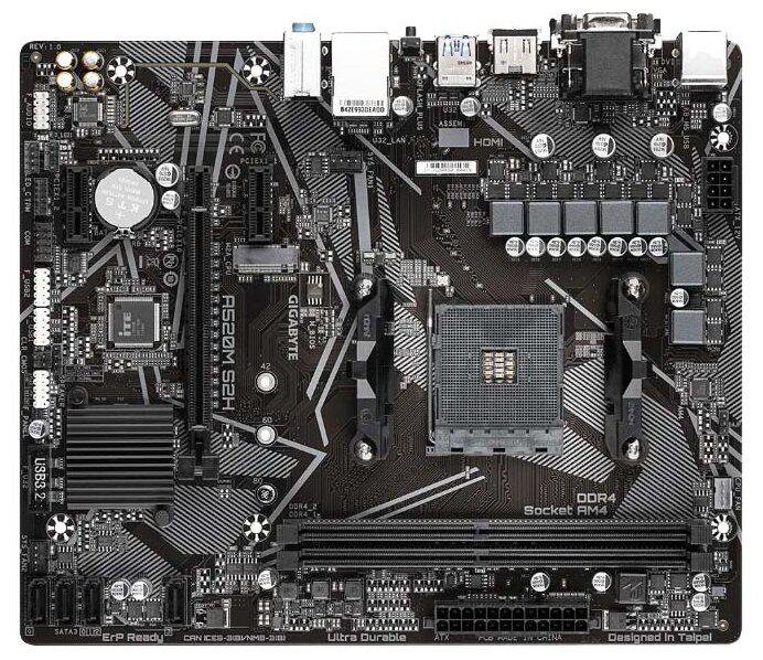 Материнская плата Gigabyte A520M S2H - ForteMarket Материнская плата Gigabyte A520M S2H купить,0
