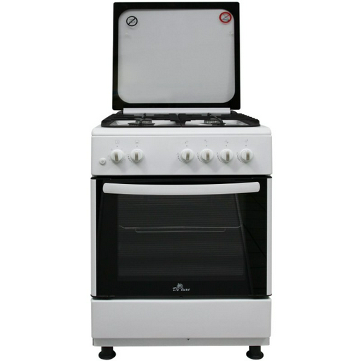 Плита комбинированная De Luxe DL 606031.00 ГЭ 001 КР ЧР белая