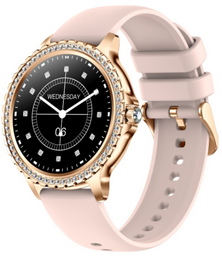 Смарт-часы SNEL Watch Nova 35 мм золотистый-бежевый-розовый