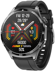 Смарт-часы SNEL Watch Monarch 48 мм черный-черный