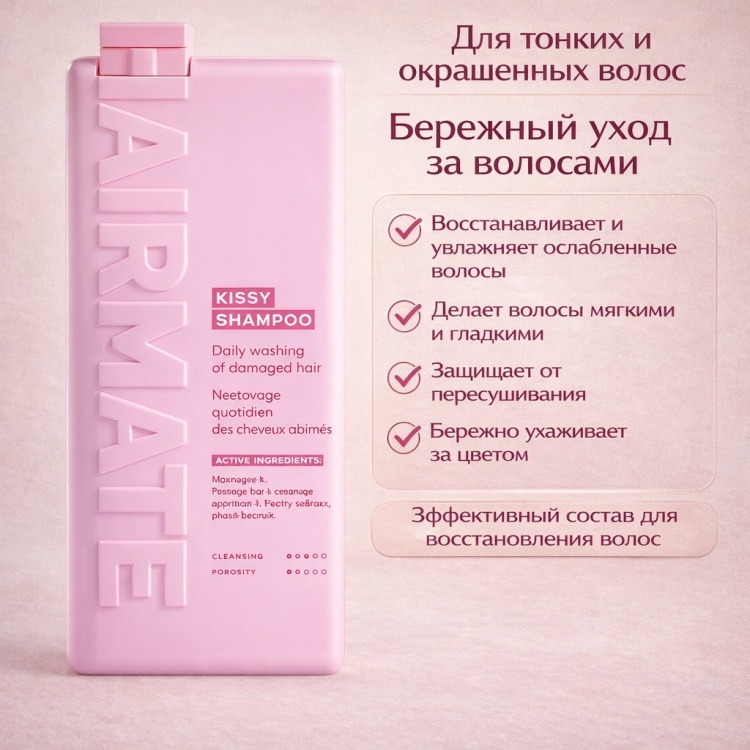 Шампунь Hairmate Kissy 250мл купить,NaN
