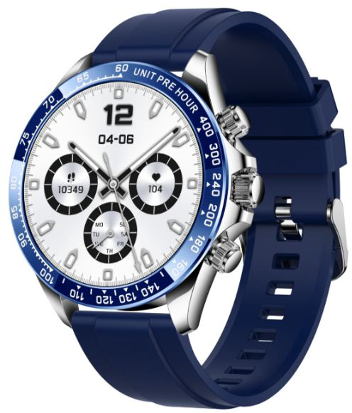Смарт-часы SNEL Watch DAYTONA 46 мм синий-синий
