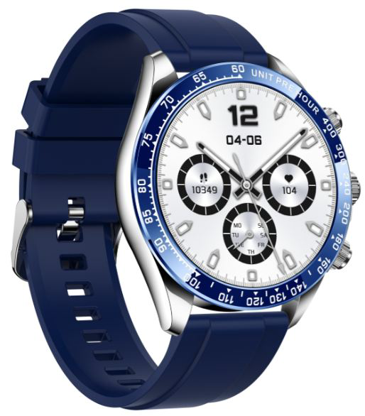 Смарт-часы SNEL Watch DAYTONA 46 мм синий-синий