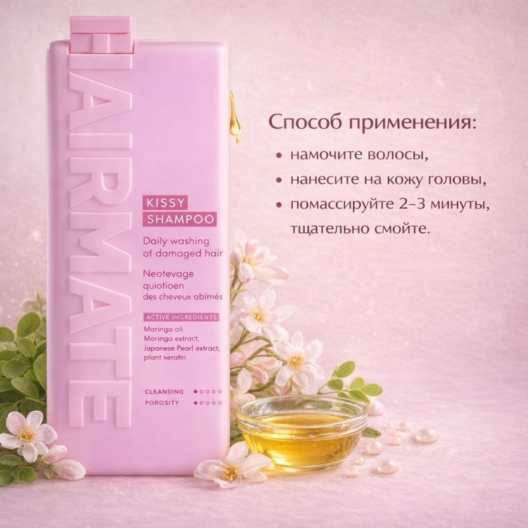 Шампунь Hairmate Kissy 250мл купить,NaN