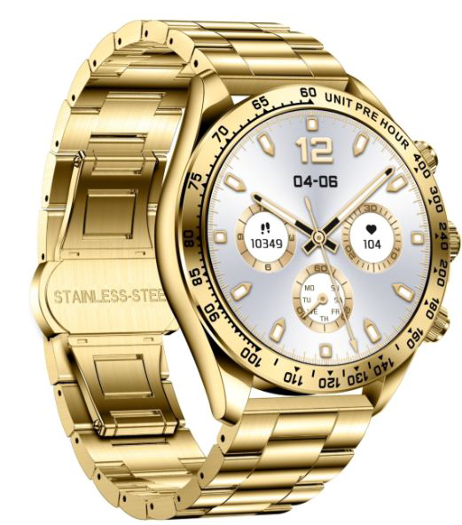 Смарт-часы SNEL Watch DAYTONA 46 мм золотистый-золотистый купить,NaN