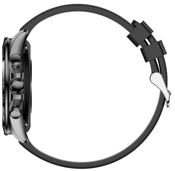 Смарт-часы SNEL Watch DAYTONA 46 мм черно-черный