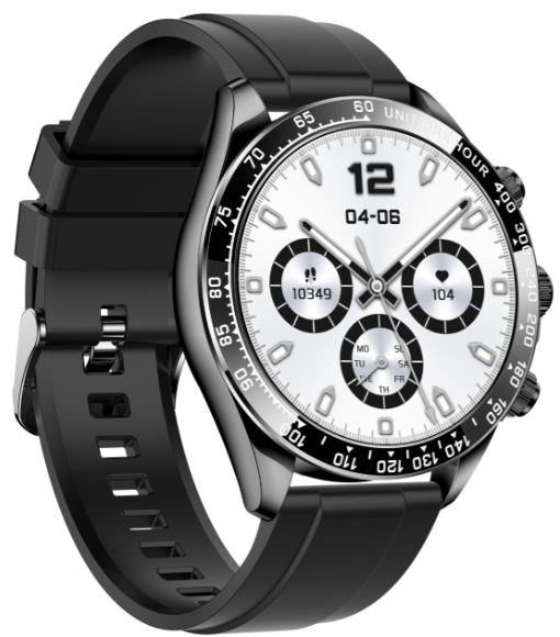 Смарт-часы SNEL Watch DAYTONA 46 мм черно-черный