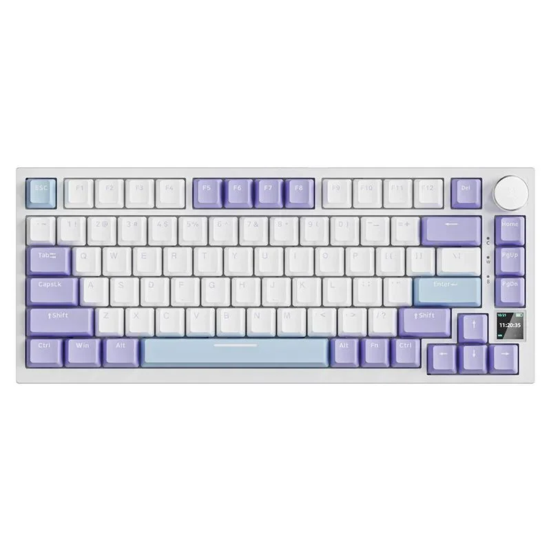 Клавиатура Ajazz AK820 Pro фиолетовая